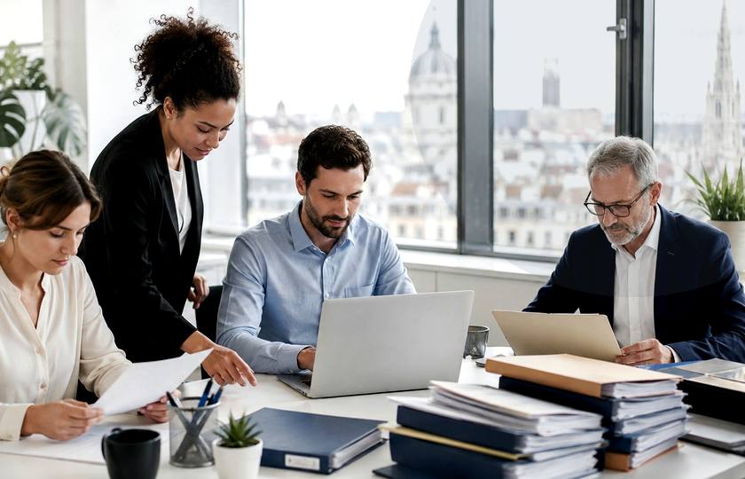 Documents et organisation administrative de retraite